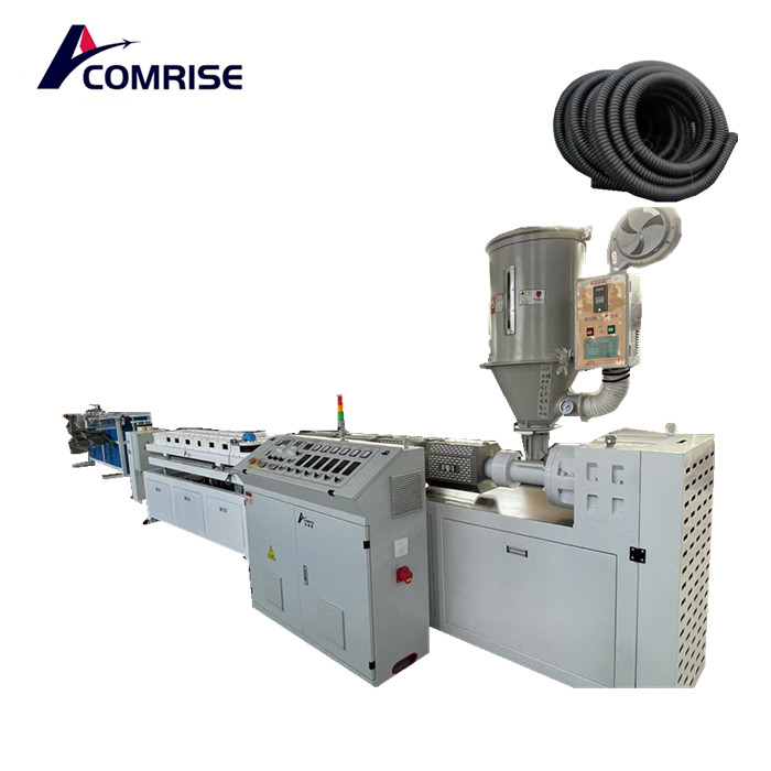 ওয়্যার থ্রেডিং rugrugated পাইপ মেশিন উত্পাদন সম্পূর্ণ